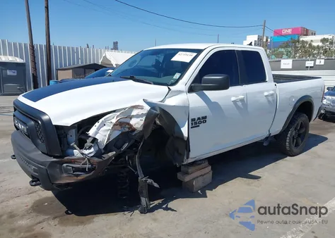 2019 Ram 1500 Classic Warlock 4X2 6'4 Box из США, поврежденный, VIN 1C6RR6GG3KS675746